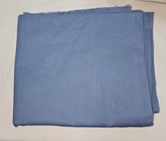 2 Yards Blended Fabric Light Blue Medium Weight Unbranded 45” Wide