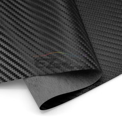 Black Carbon Fiber Fabric Cloth Marine Vinyl 54″ Wide Plain Weave Upholstery
