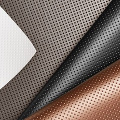 Ottertex® Dotted Stretch Vinyl (Shiny) Water Resistant Heavy Duty 55/56” Fabric