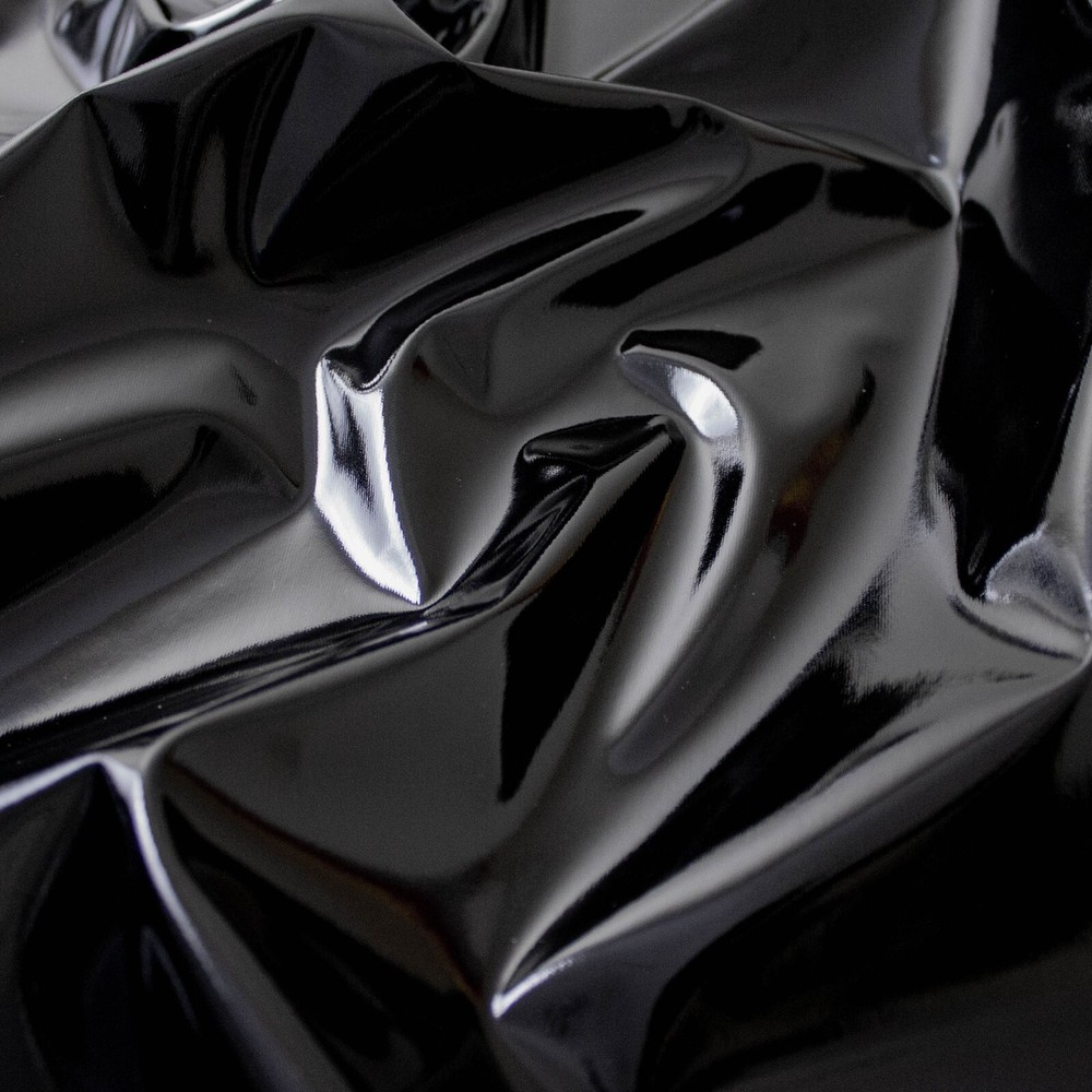 PVC Shiny Stretch Fabric – 1 Way Natural stretch – PU Coated – width 140 cm