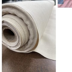 60″ Wide Cotton Duck Canvas – 7oz Versatile Fabric for Crafting, 1 Yard