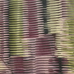 THIBAUT PRINTED MULTIPURPOSE LINEN FABRIC ALCANTARA PLUM BY THE YARD