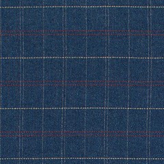 Ballard Designs Dutton Plaid Navy Fabric By The Yard…