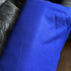 Royal Blue ACRYLIC FELT FABRIC By The Foot 12” X 72″ WIDE Thick Felt Ships Fast