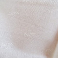 YARD, White On White Flamingoes by Riley Blake $3.99 Ships ANY Amount Of Fabric