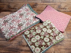 Cotton Pre-Cut Fabric Coordinating Squares, 2.4 Lbs. 101 Pieces