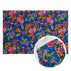 Floral Fabric Peony Pattern Flower Sewing Clothing DIY Crafts By The Metre
