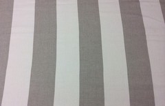 BALLARD DESIGNS SUZANNE KASLER LINEN FLAX BLANC STRIPE 13oz FABRIC BY YARD 56″W