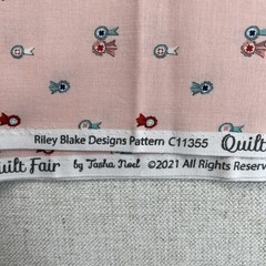 Quilt Fair C11355 Pink Quilting Cotton Riley Blake 3 yards