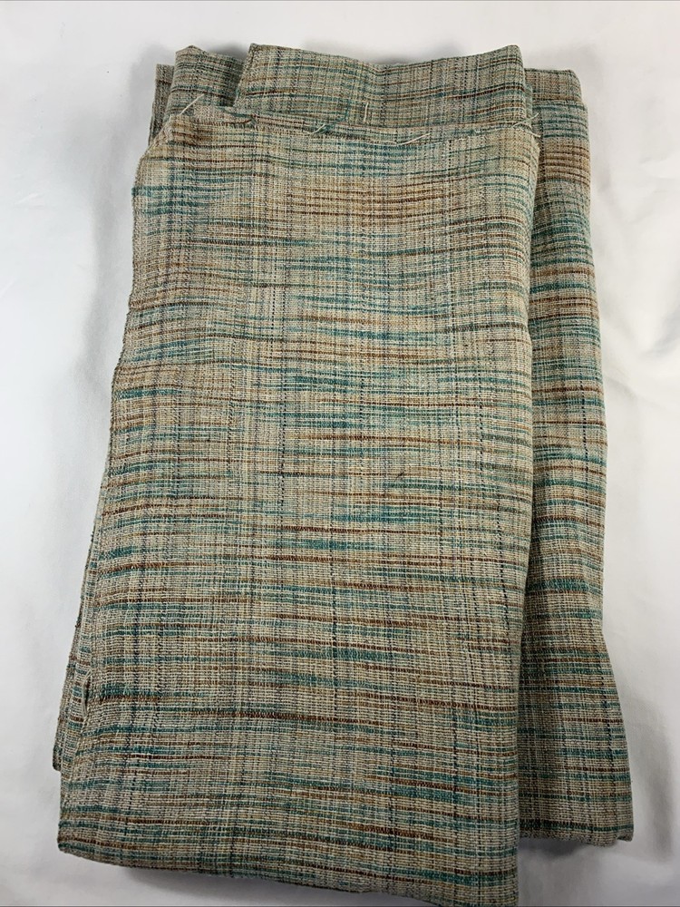 Handcrafted Cotton Fabric ~ “Earthy” Slub Fabric (Imported from India) 34″ wid