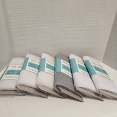 Lot Of 6 Waverly Tulle Fabric Packs 108″ X 54″ White, Silver Glitter 18 Yards