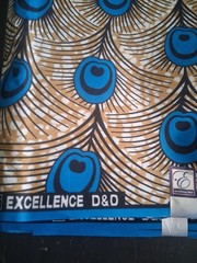 High Quality cotton African Ankara Fabric 5 1/3 YARDS By Excellence D&D
