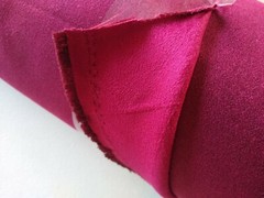 Vogue Lipstick Suede Fabric by (40″ x 60″ for Upholstery/Clothes new