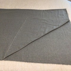Wool Blend Fabric Suiting Weight Heathery Gray 1.75 Yds 60” Wide Sew Yours