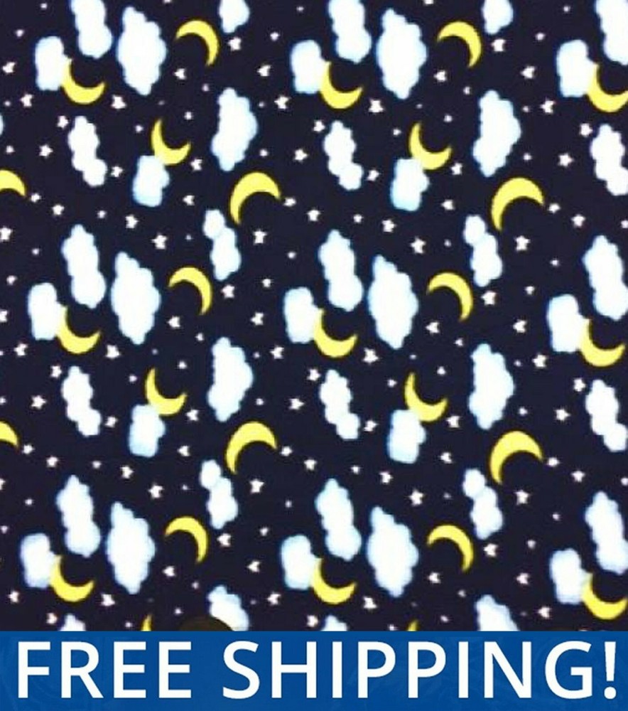 Night Sky Fleece Fabric – $$ Buy More – Save More $$ – #PT101