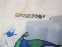 VTG NEW Fabric Cottage Dinosaur Fabric Prehistoric T-Rex Stegosaurus 166”x45”