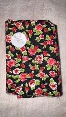 Vintage Fabric Lot 6 Floral Cotton Quilting Sewing Craft Remnants Cottage Prints