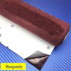 Self Adhesive Faux Suede Fabric Wrap Film Sticker Stretch DIY Car Interior Craft