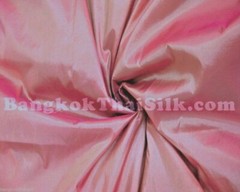Pink Gold Two-Tone Taffeta Faux Silk Fabric 4 Bridsmaids Dress Drape Craft BTY