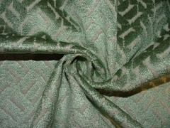 iLiv Apollo Seafoam Velvet Fabric FR Upholstery Cushion Curtain 2.5 Metres
