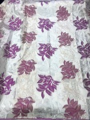 YQOINFKS Tulle Lace Swiss Voile Embroidery Jacquard Fabric 5 Yards Wedding Party