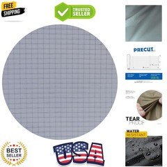 Gray Ripstop Nylon Fabric 40 Denier, Precut Piece 1-Yard: 60″x36″, Ultra-Ligh…