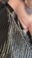 Carbon Fiber Cloth Fabric, 1×1 ft Equivalent to T700 3K Twill Weave Composite