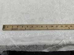 Damask Jacquard Brocade Fabric – 60” Wide -Sold By The Yard – Off White