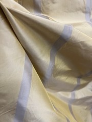 Striped TAFFETA Silk . 100% silk. Sold By the yard.