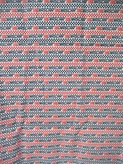 NASCAR Car Auto Racing Red/Black/White Cotton Fabric SBTY X 44″W NEW