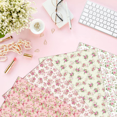 12 Pcs Spring Cotton Fabric Bundles 18 X 22 Inch Floral Quilting Fabric