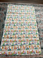 ONCE UPON A TIME BY LESLIE BECK- COTTON 44” X 74” Fabric Craft