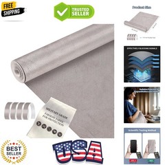 Faraday Fabric Military Grade Fabric 98×43 inch Nickel Copper Faraday Cloth f…