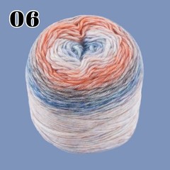 100g/roll Colorfulful Candy Bean Scarf Mohair Yarn Special Knitting Wool Ball