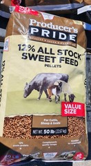 10 Empty Feed Bags Woven Plastic Sack Totes Livestock Grain Sheep Horse Cow Goat