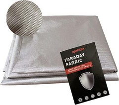 Faraday Fabric Copper Nickel Cloth EMI RFID Shielding Protection Military Grade