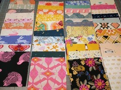 Ruby Star Society Fabric 40 Pieces, Approximately 5 Inch Squares, Group 1
