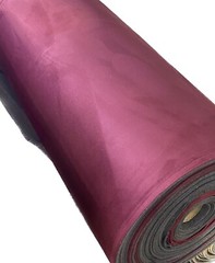 Foam Burgundy Suede Stretch Headlining Foam Backed Fabric 60″ Wide by the yard