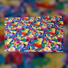 Hi Fashion Fabrics, Inc. Double Sided Vibrant Colored Floral Light Weight Blend