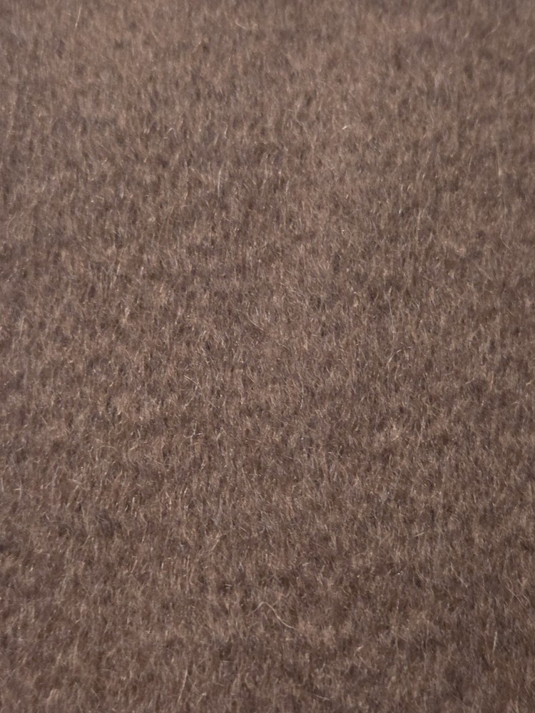 WOOL/MOHAIR BLEND Fabric/Textiles Brown/Sewing/Craft/Home Dec/Felting 1yd/58″
