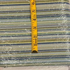Solarium Blue Stripe Outdoor/UV Fade Resistant Fabric 4 yards 54”