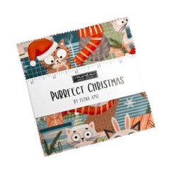 PURRFECT CHRISTMAS by ELENA AMO for Moda Charm Pack
