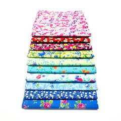 Cotton Floral Fabric Quilt Bundle # 20 / 1 Yard of Each Color / 10 yards for $15