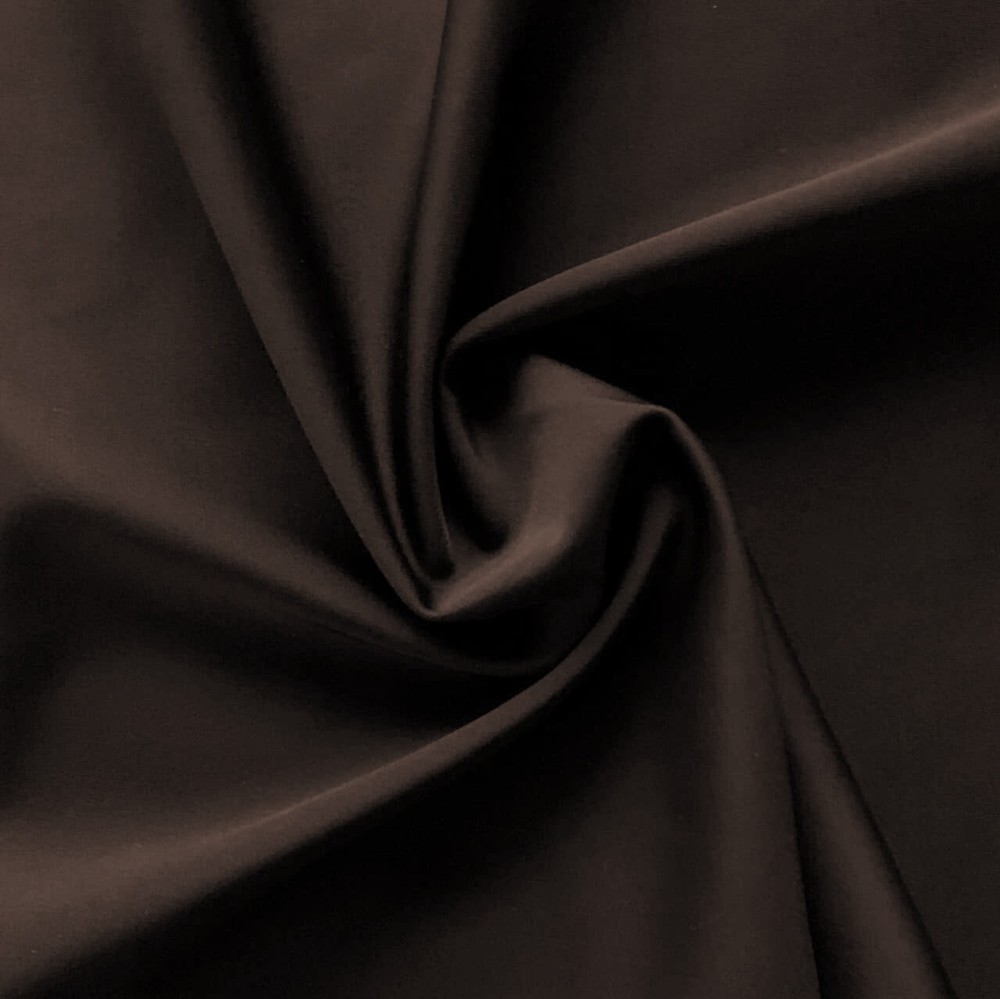 Carvico Vita Italian Swimwear Fabric Brown Recycled Nylon Spandex Econyl by Yard