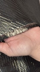 Carbon Fiber Cloth Fabric, 1×1 ft Equivalent to T700 3K Twill Weave Composite