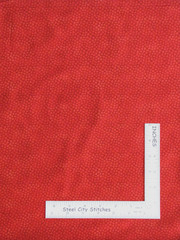 Scattered Spots Dark Red Tonal Fabric Traditions Cotton DYE LOT #1 23″X44″ Piece