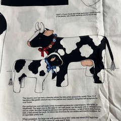 Till the Cows Come Home VIP Cranston Cow & Calf Cut and Sew Cotton Fabric Panel