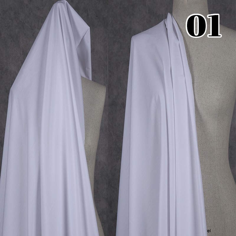 Cotton Poplin Fabric Wrinkle-Resistant for Sewing Shirt Dress Bedding Quilt DIY