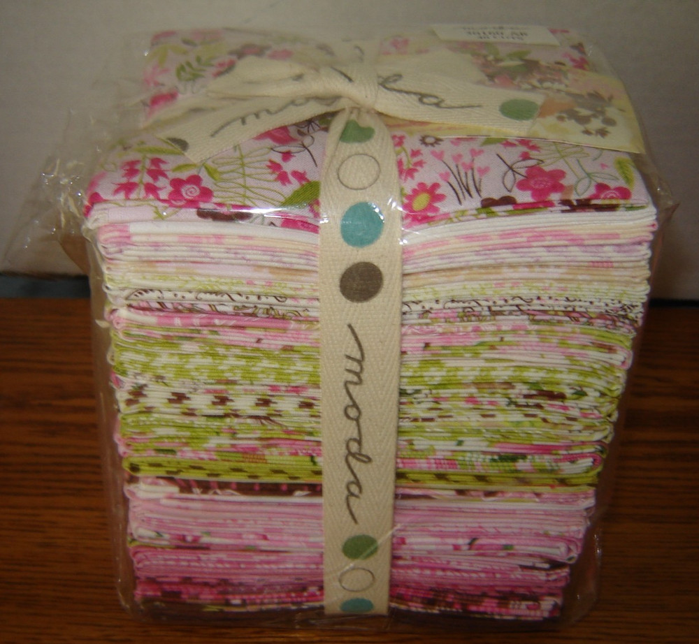 COTTON set of 40 fat quarter fabric bundle MODA SULTRY SEALED