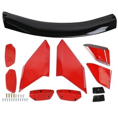 ZXMOTO Fits for Honda Civic Sedan 2016 2017 2018 2019 2020 2021Gloss Red &Bla…